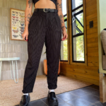 Clasico negro rayas