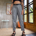 Clasico gris cuadros