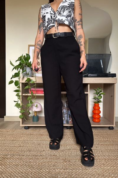 Pant fresquito negro