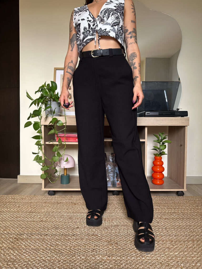 Pant fresquito negro