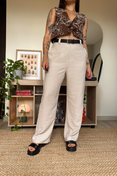 Pant fresquito beige