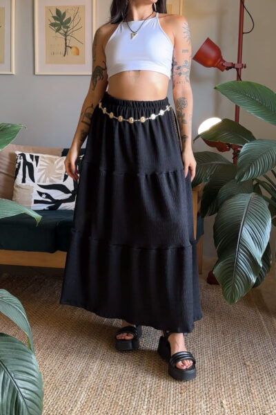 Falda negra gitana