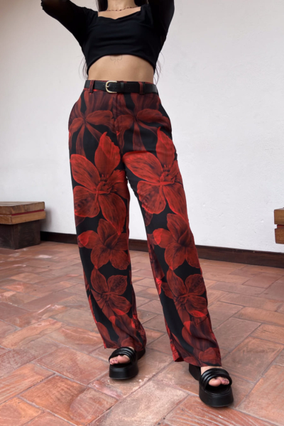 Fresquito orquideas rojas